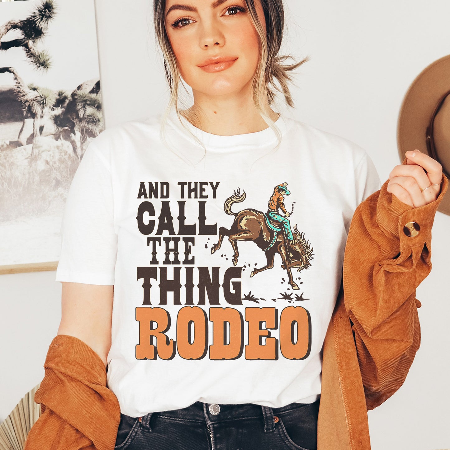They Call The Thing Rodeo Png, Western Png, Cowboy Png, Country Designs Png, cowgirl Png, Retro Western Sublimation Download, Clipart png