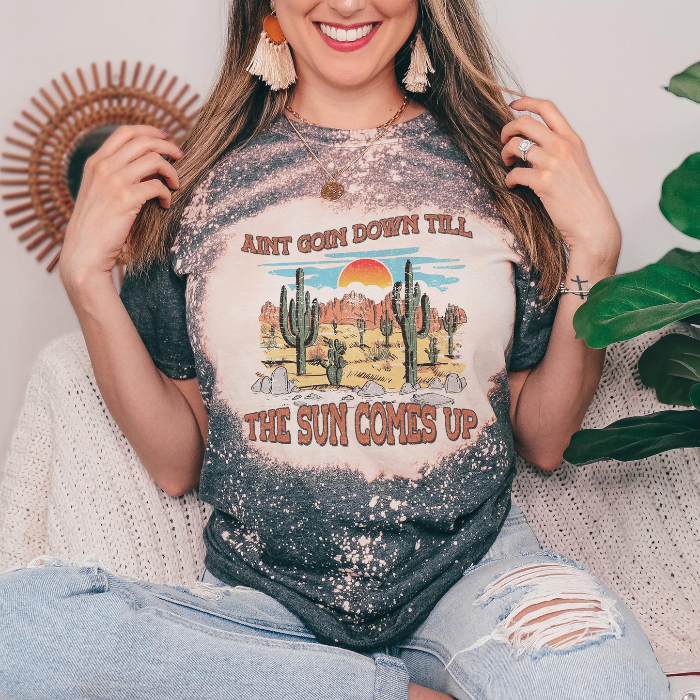 Ain't goin down til the sun comes up PNG, Western Sublimation PNG, Cowboy Cowgirl png, Country Tshirt Design, Howdy png, Rodeo Png, Christian Country Svg png.